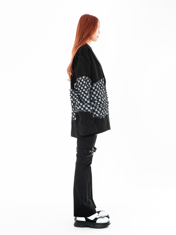 CHAQUETA BLAZER CUADROS