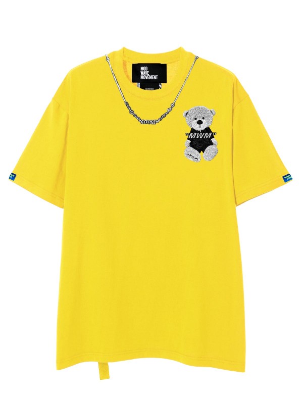CAMISETA TEDDY CON CADENA