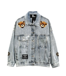 TEDDY DENIM JACKET