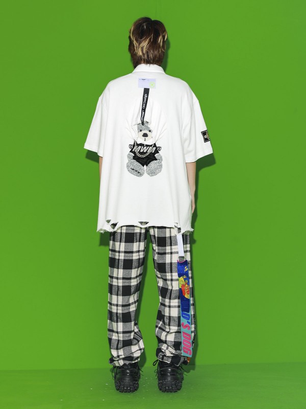 CAMISA TEDDY CON CADENA