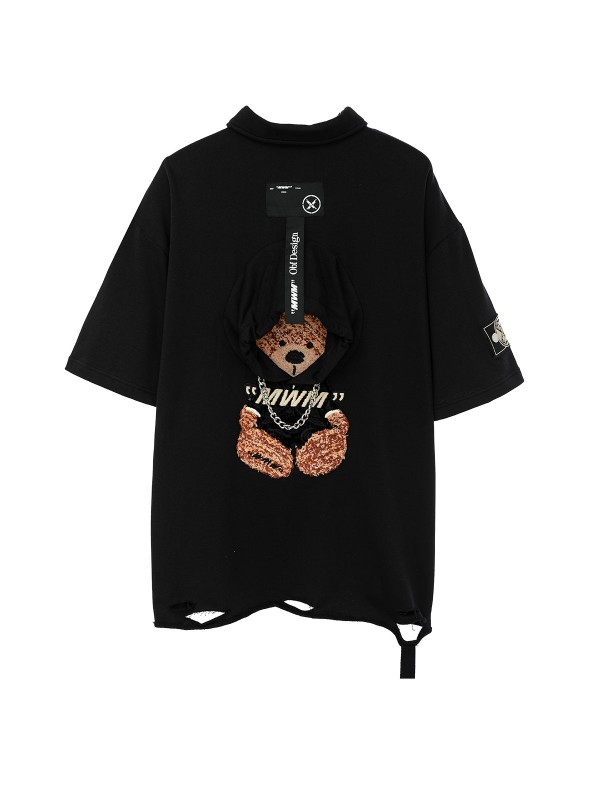 CAMISA TEDDY CON CADENA