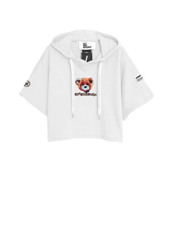 TEDDY CROPPED HOODIE