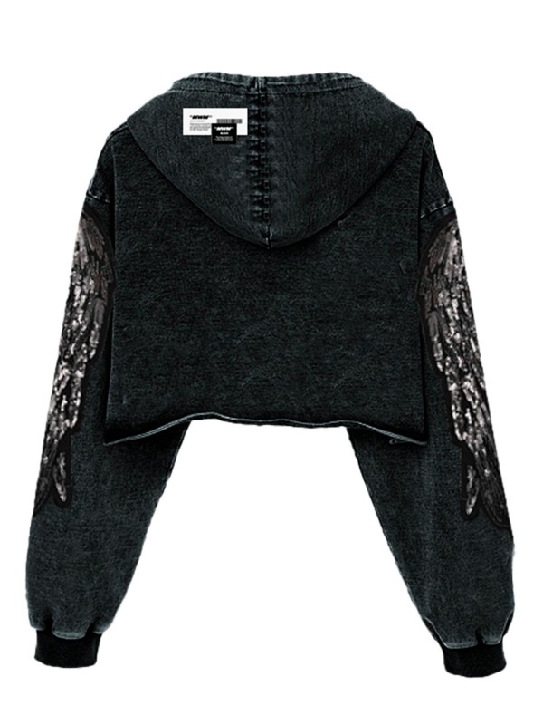 SUDADERA CORTA ALAS