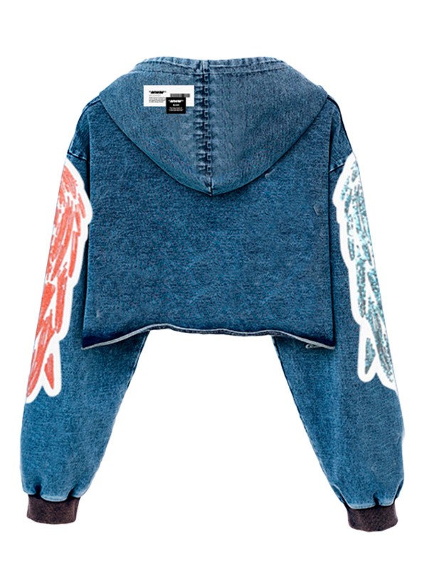 SUDADERA CORTA ALAS