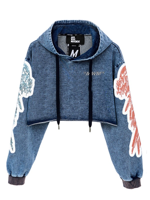 SUDADERA CORTA ALAS