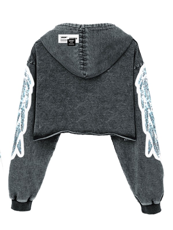 SUDADERA CORTA ALAS