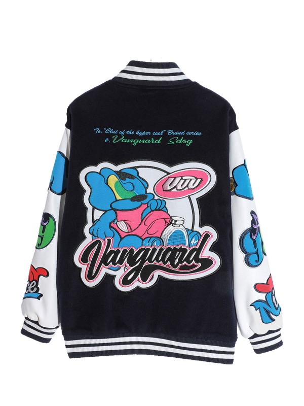 VANGUARD'S DOG BOMBER JACKET
