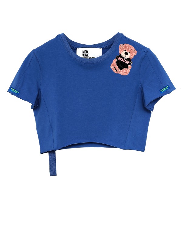 TEDDY BEAR CROP TOP