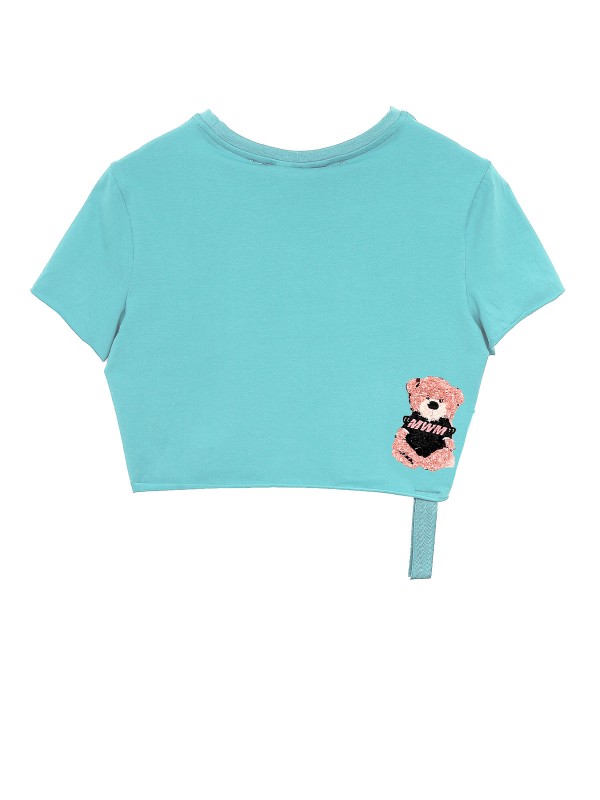 TEDDY BEAR CROP TOP