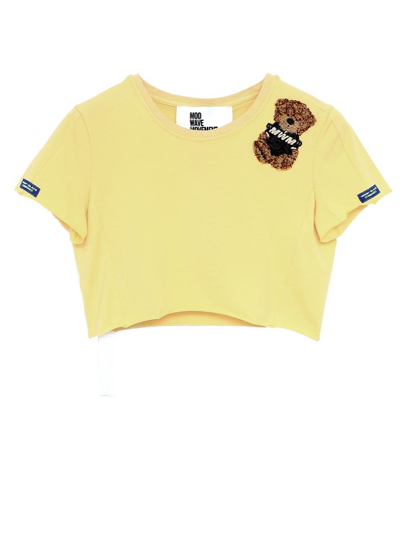 TEDDY BEAR CROP TOP
