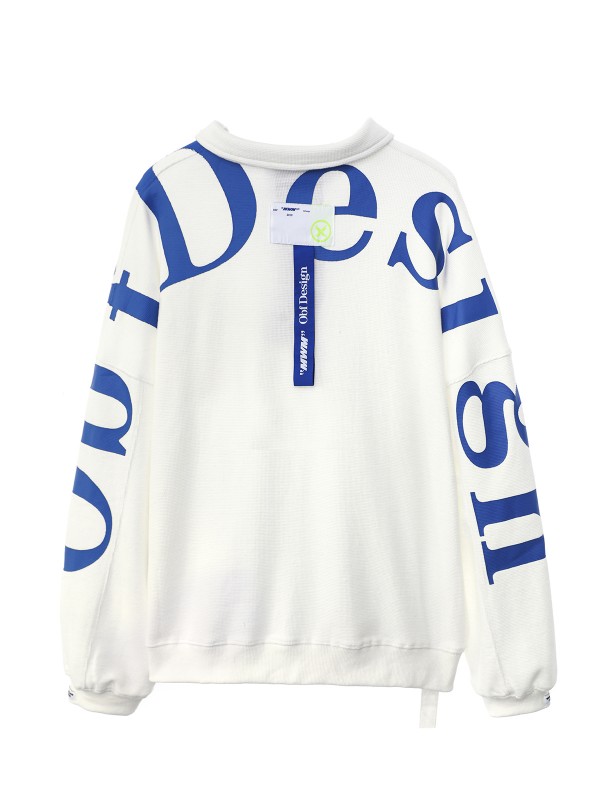 OBF DESIGN SWEATSHIRT WITH MINIATURE