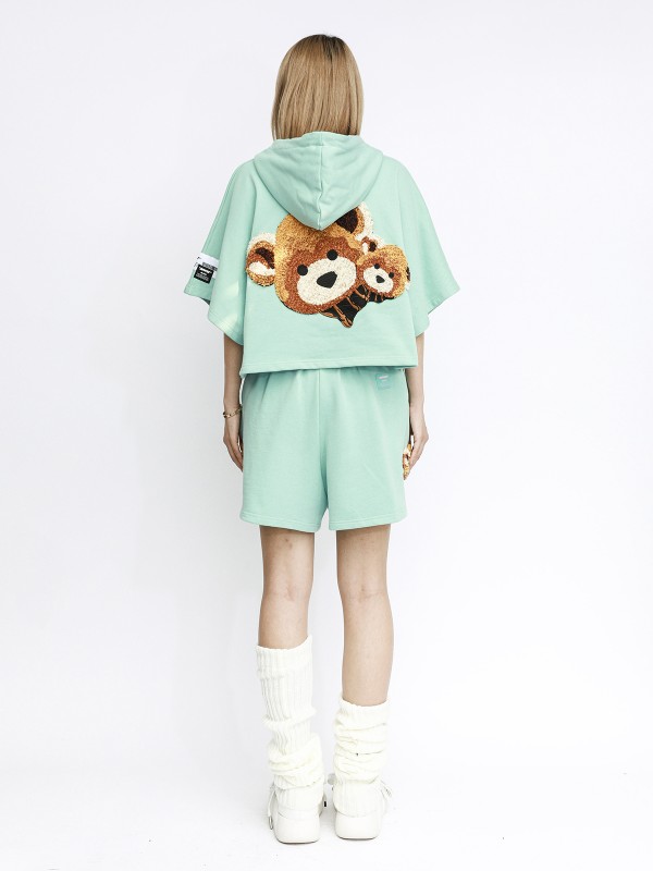 SUDADERA CORTA TEDDY
