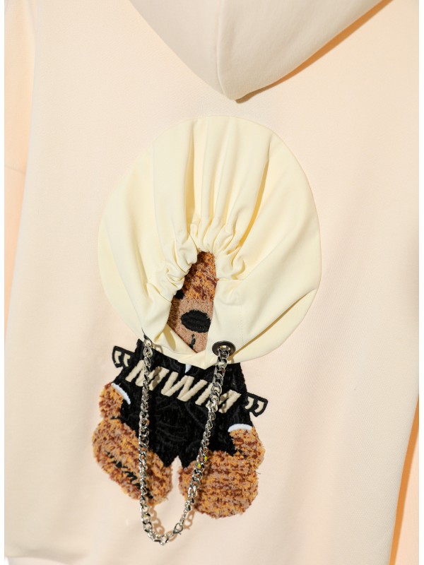 SUDADERA CON CAPUCHA TEDDY
