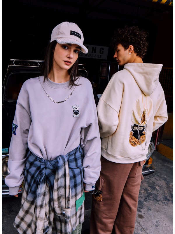 SUDADERA CON CAPUCHA TEDDY