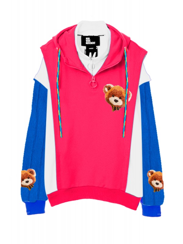 SUDADERA CON CAPUCHA TEDDY