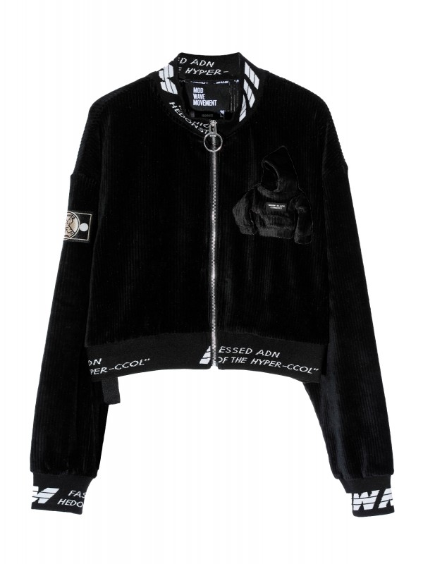 CROPPED SWEATSHIRT WITH MINIATURE