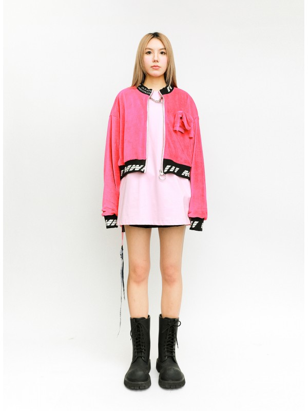 SUDADERA CORTA CON MINIATURA