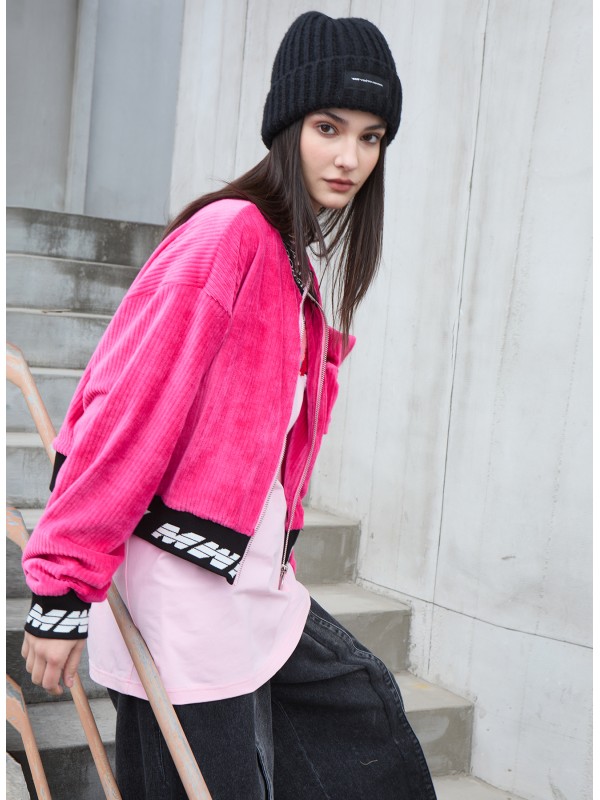 SUDADERA CORTA CON MINIATURA