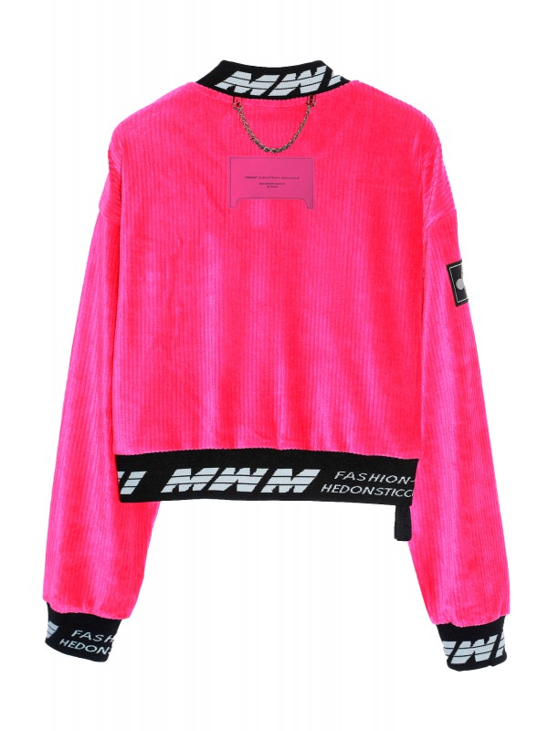 SUDADERA CORTA CON MINIATURA