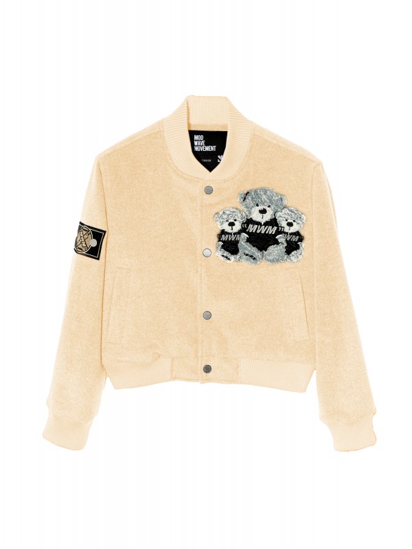 CHAQUETA BOMBER TEDDY
