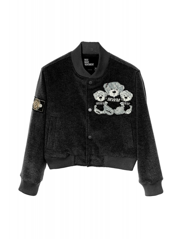 CHAQUETA BOMBER TEDDY