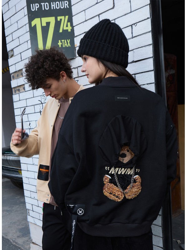 CHAQUETA BOMBER TEDDY