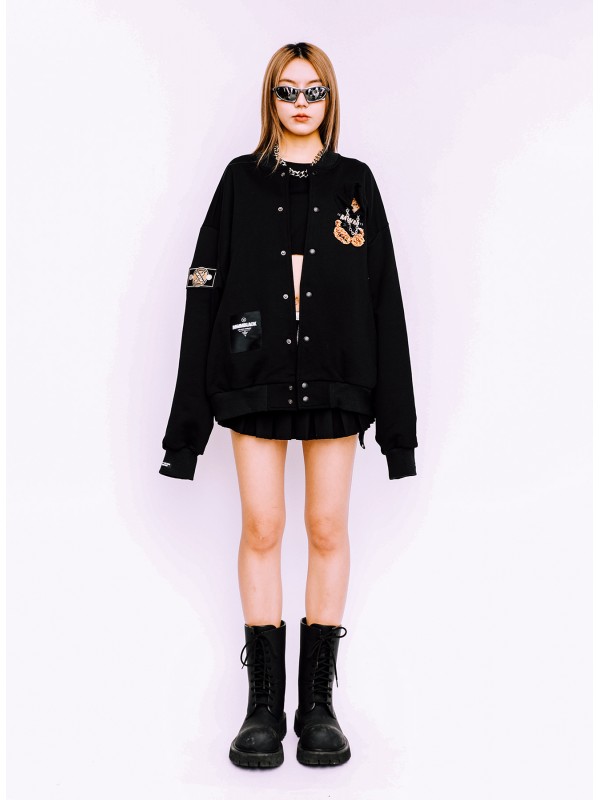 CHAQUETA BOMBER TEDDY