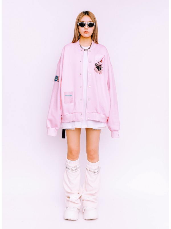 CHAQUETA BOMBER TEDDY