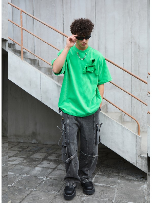 PANTALÓN VAQUERO CON BOLSILLOS