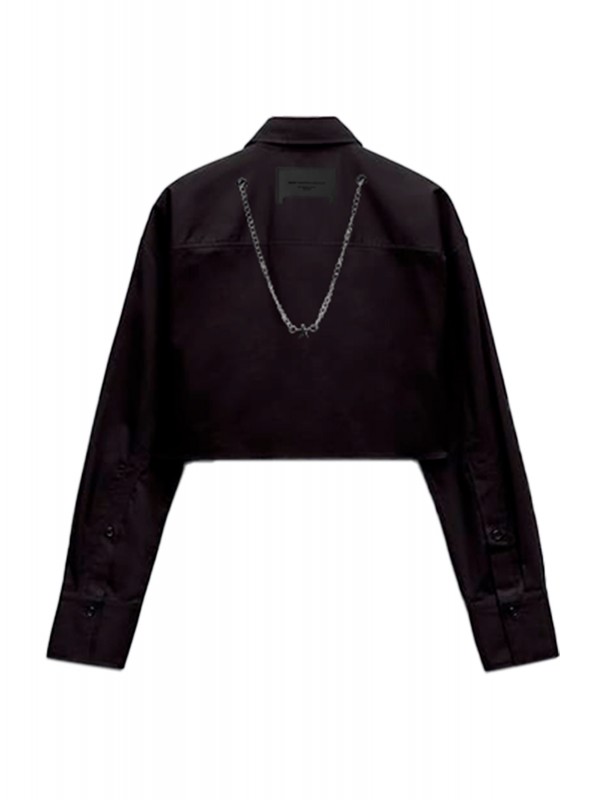 CAMISA CORTA CON CADENA