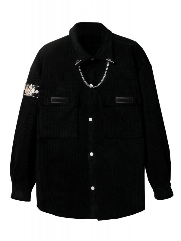 OVERSHIRT WITH CHAIN