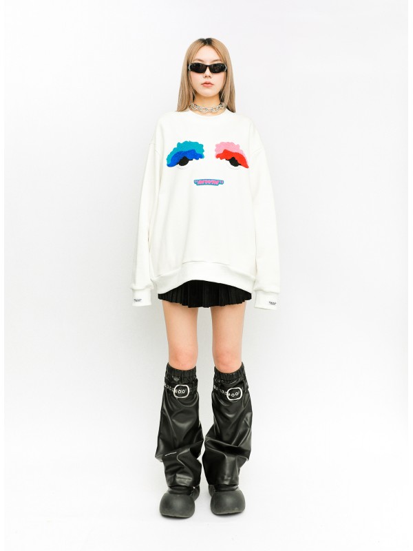 SWEATSHIRT WITH EYES