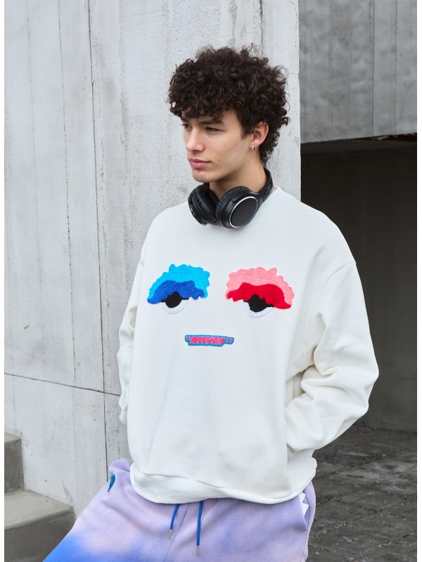 SWEATSHIRT WITH EYES