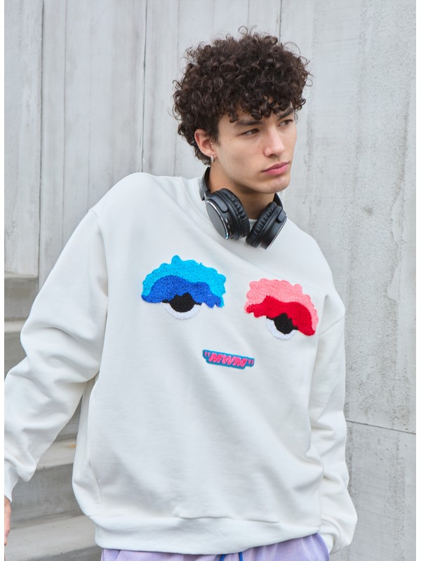 SWEATSHIRT WITH EYES