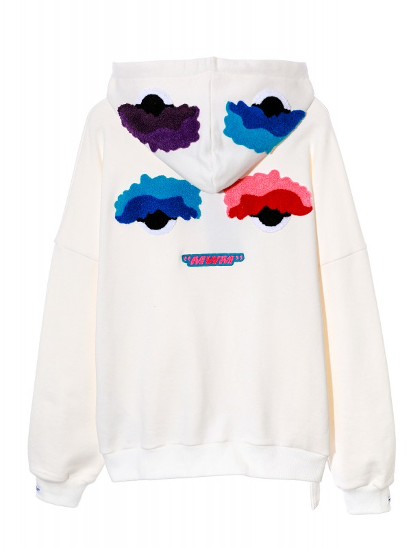 SUDADERA OJOS CON CAPUCHA