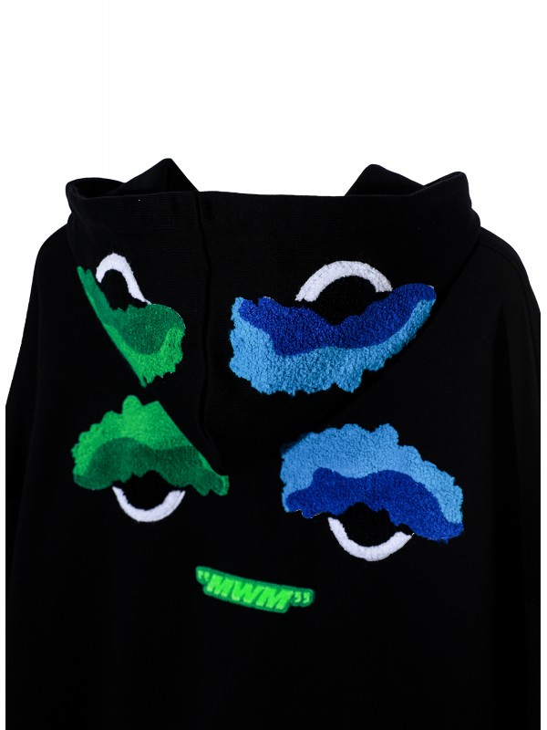 SUDADERA OJOS CON CAPUCHA