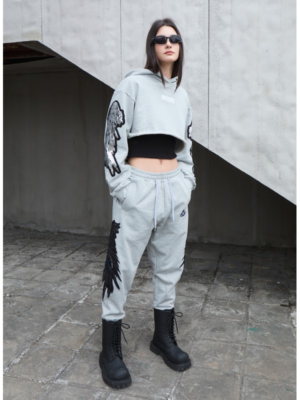 PANTALÓN ALAS BORDADAS