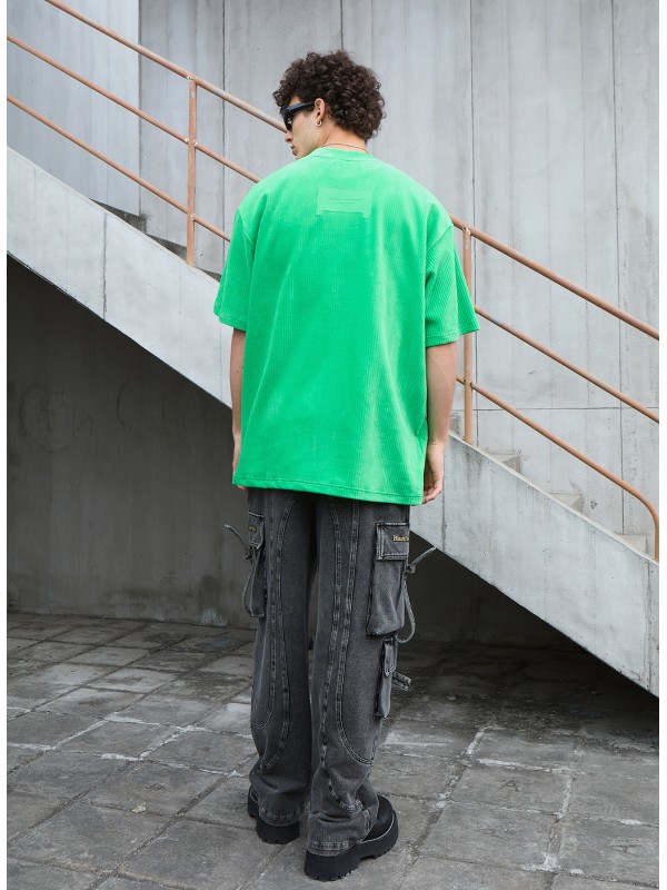 T-SHIRT WITH MINIATURE AND CHAIN