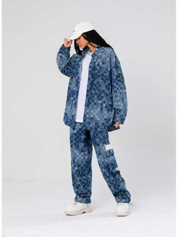 MWM CHECKED DENIM SHIRT