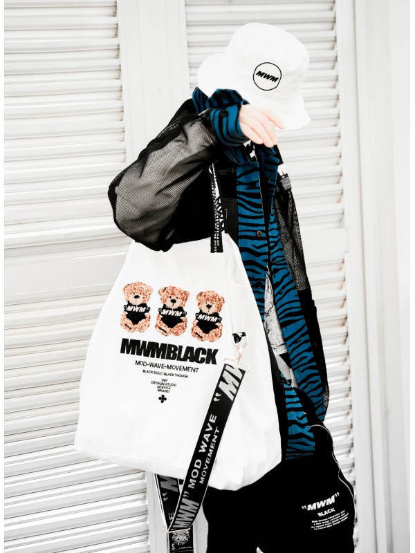 MWM TEDDY BEAR TOTE BAG