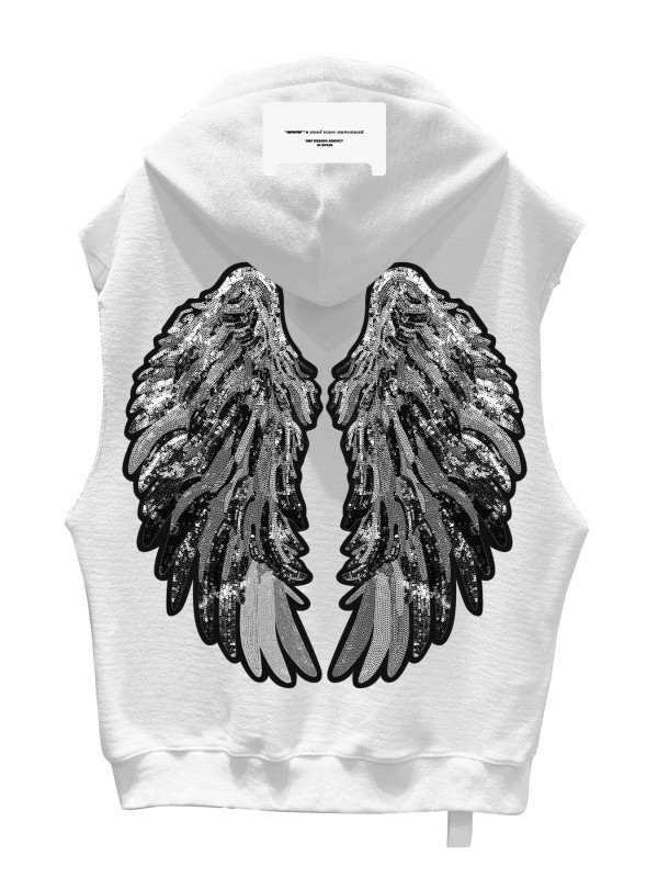 MWM WINGS HOODIE VEST