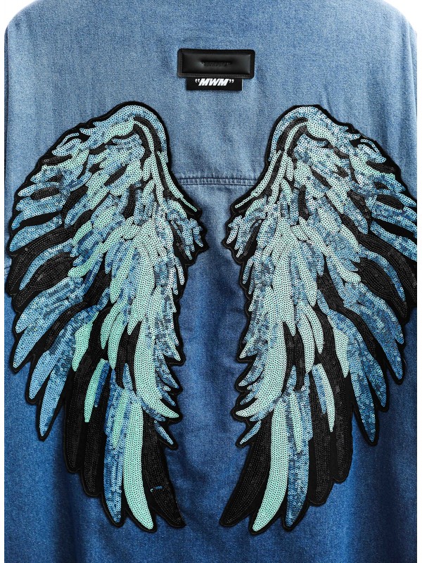 CAMISA MWM ALAS WINGS CON BOLSILLOS CARGO