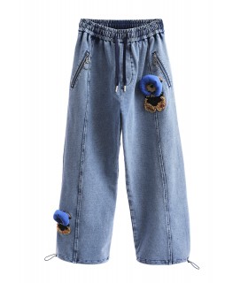 MWM TEDDY BEAR DENIM PANT