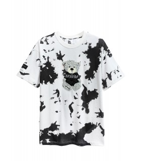 TEDDY TIE-DYE TSHIRT
