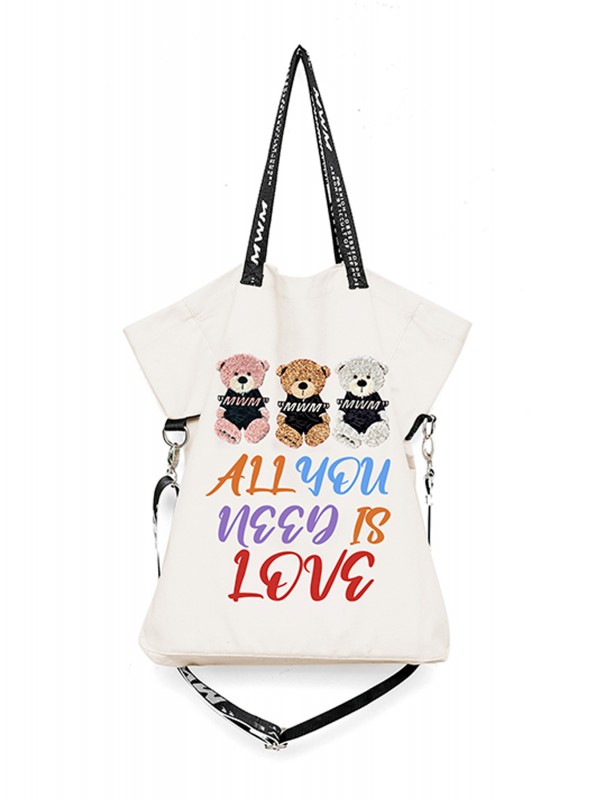 BOLSO TOTE MWM OSO TEDDY