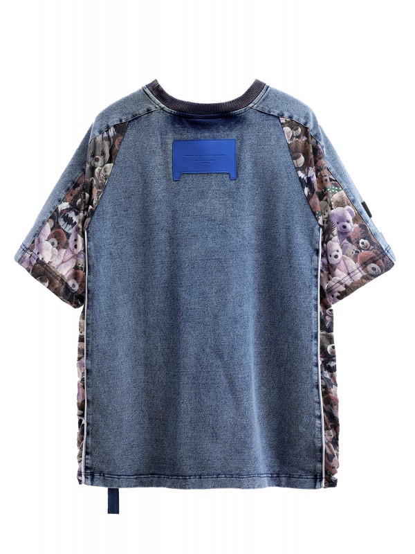 MWM TEDDY BEAR DENIM T-SHIRT