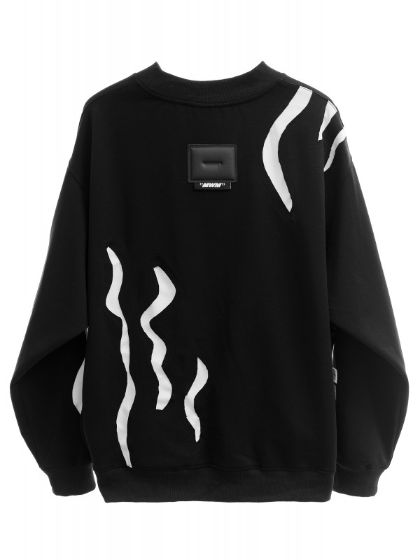 SUDADERA RAJADA MWM