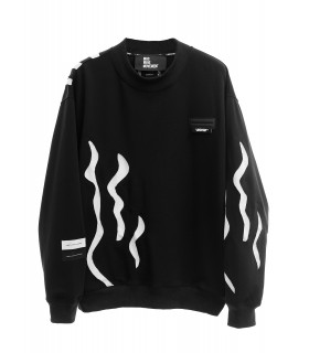 SUDADERA RAJADA MWM