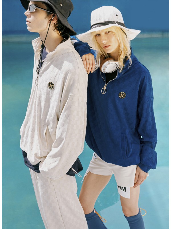 MWM CHECKED SWEATSHIRT