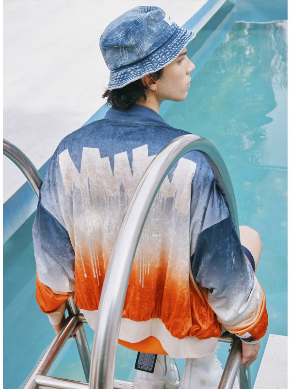 BOMBER REVERSIBLE MWM EFECTO DEGRADADO